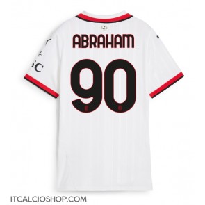 AC Milan Tammy Abraham #90 Seconda Maglia Femmina 2024-25 Manica Corta